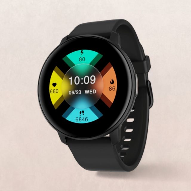 boAt Lunar Connect Smartwatch | 1.3" Display | BT Calling - Active Black