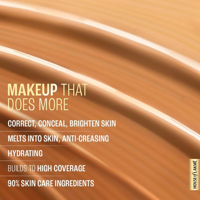 Lakme Makeup+Skincare Vit C Superglow Concealer 16 Sand