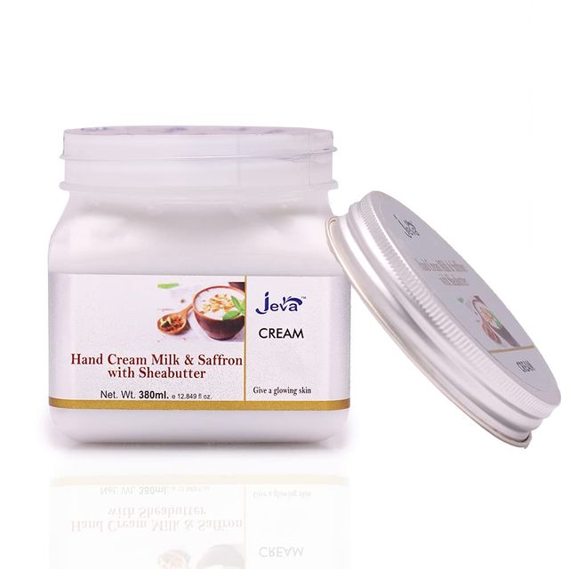 Jeva Milk & Saffron Hand Cream With Shea Butter