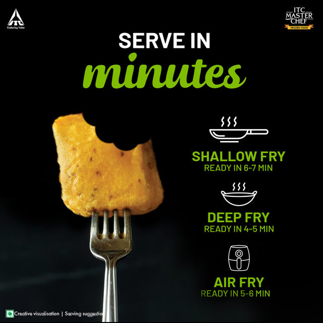 ITC Master Chef Paneer Pakoda | High in Protein | No Added Preservatives | 13 pieces