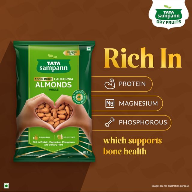 Tata Sampann Pure Cashews Whole Kaju