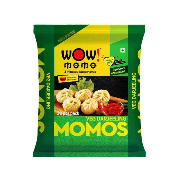 Wow! Veg Darjeeling Momos(20pc) & Coca-Cola Soft Drink(750ml) Combo