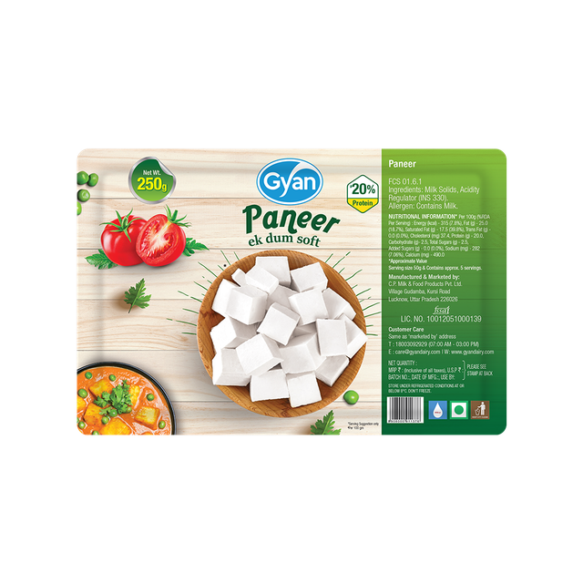 Gyan Dairy Paneer 250 g Combo