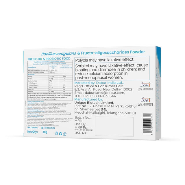 Siens By Dabur Daily Pre & Probiotics For Gut Health
