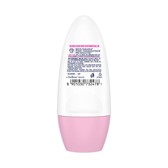 Rexona Fresh Rose Whitng Wmn Rollon
