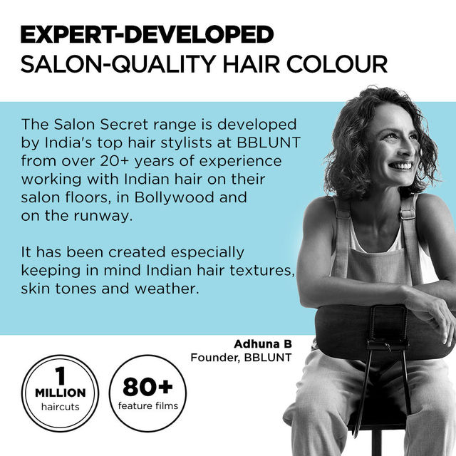 BBLUNT Salon Secret High Shine Cr�me Hair Colour Wine Deep Burgundy