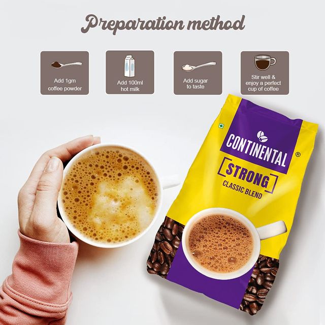 Continental Strong Classic Medium Roast Instant Coffee