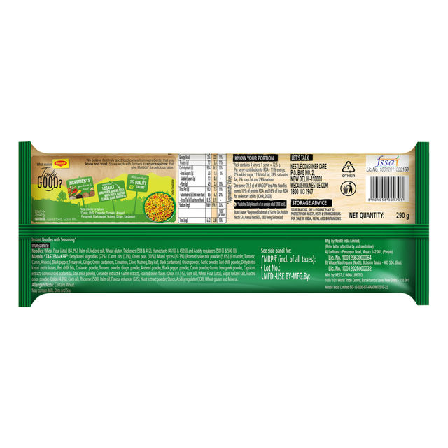 Maggi Nutri-Licious Masala Veg Atta Noodles
