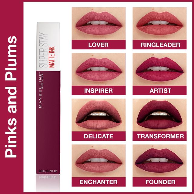 Maybelline New York Super Stay Matte Ink Liquid Lipstick X Pinks Edition - 170 Initiator