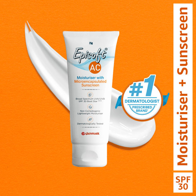 Glenmark Episoft Ac Moisturizer With Sunscreen SPF 30+