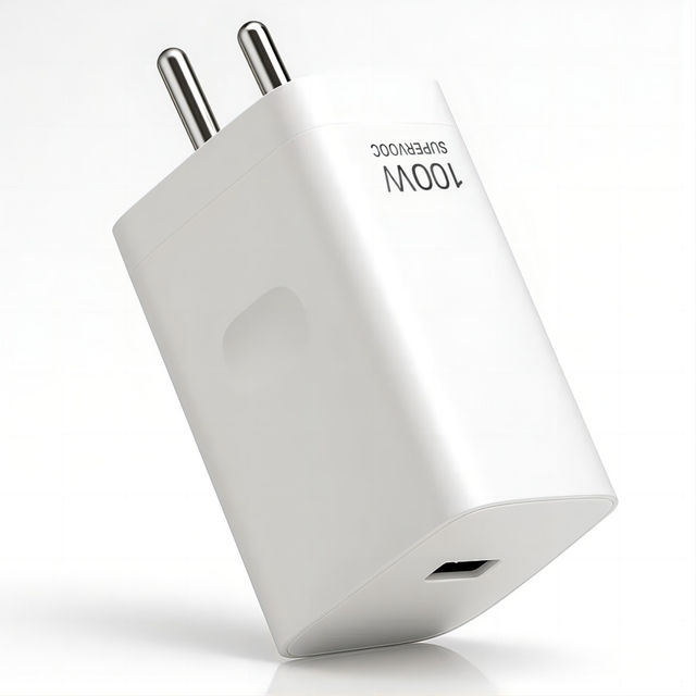 Roarx 100W Super Vooc Charger Adapter for Fast Charging Compatible with OnePlus