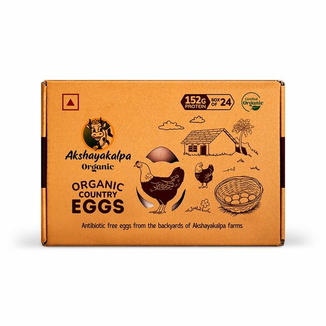 Akshayakalpa Organic Country Eggs
