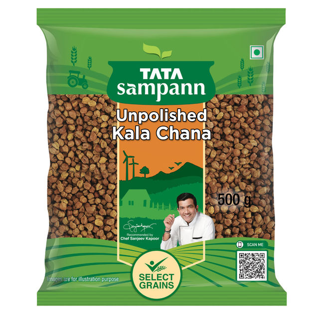 Tata Sampann High Protien Kabuli Chana(500gms) & Tata Sampann Kala Chana(500gms) Combo