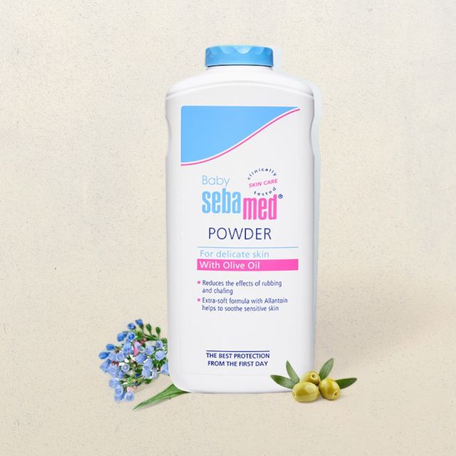 Baby Sebamed Powder | Olive Oil, Allantoin | Keeps newborn’s skin fresh | absorbs sweat