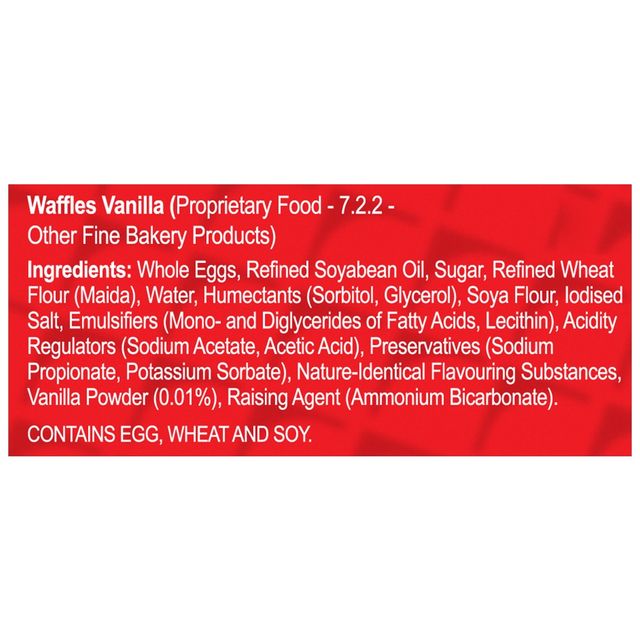 Dr. Oetker Soft Waffles Vanila