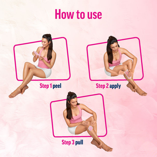 Veet Professional Waxing Strips Kit For Sensitive Skin | 20 Strips