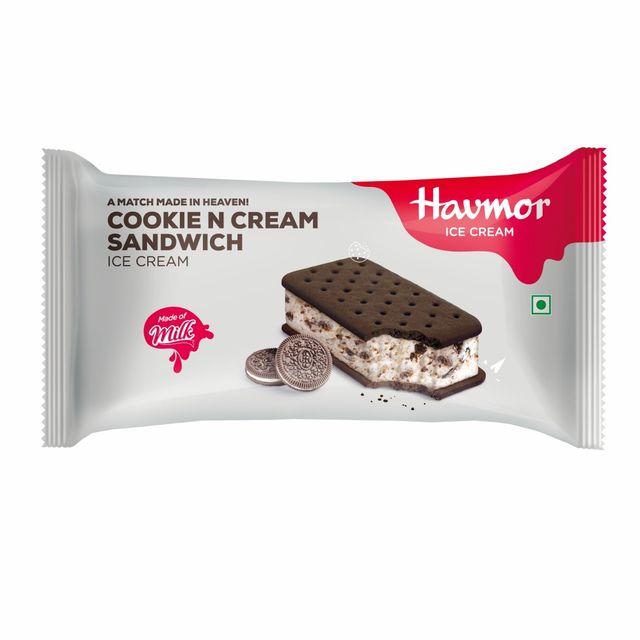 Havmor Cookie N Cream Sandwich