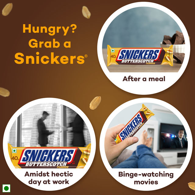 Snickers Chocolate Bar Loaded with Butterscotch & Caramel
