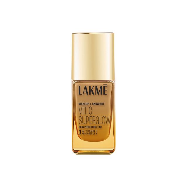 Lakme Makeup+Skincare VitC Superglow Skin Perfecting Tint Neutral Almon N340