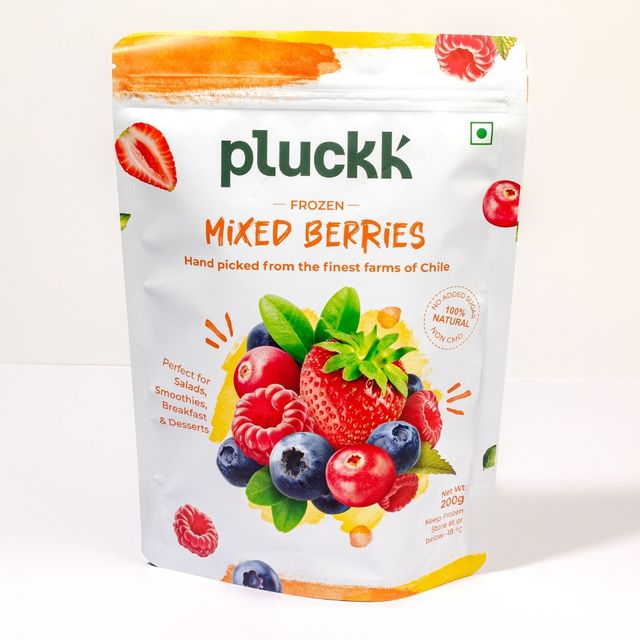 Pluckk Frozen Mixed Berries