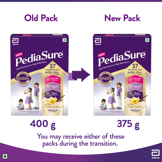 PediaSure Scientifically Designed Vanilla Drink Mix| For 2 - 6 years Kids