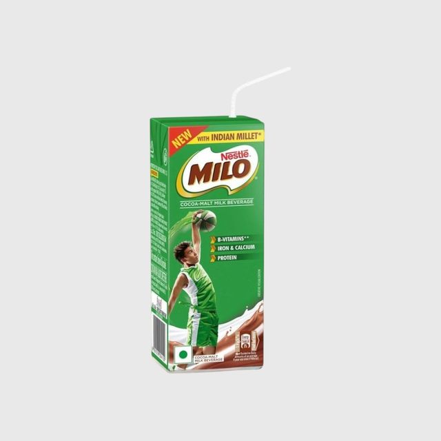Nestle Milo RTD Malt Drink with Millets- (Chocolate Flavour) Tetra Pack 180 ml Combo