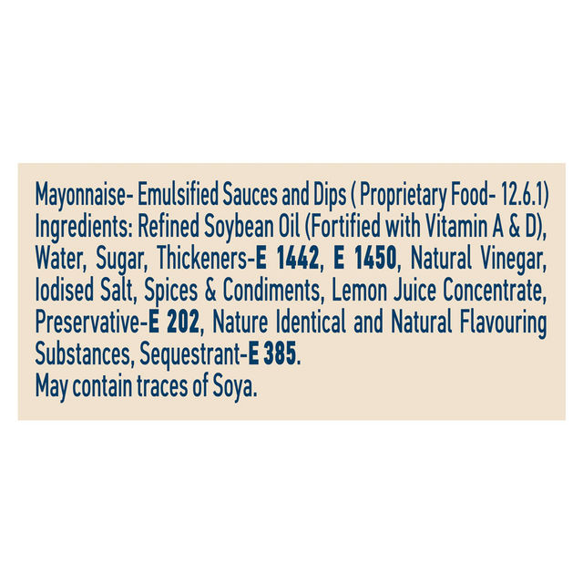 Hellmann's Eggless Mayonnaise World's No.1 Mayonnaise Brand