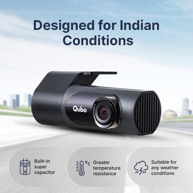 Qubo Dashcam Pro X 3MP from Hero Group