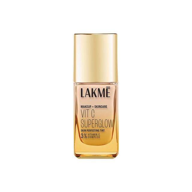 Lakme Makeup+Skincare VitC Superglow Skin Perfecting Tint Cool Ivory C100