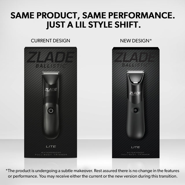 Zlade Ballistic Lite Full-Body Trimmer | AAA Battery Operated Cordless Trimmer