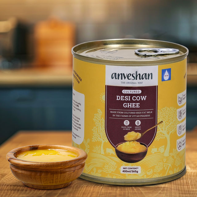 Anveshan A2 Cultured Desi Cow Ghee