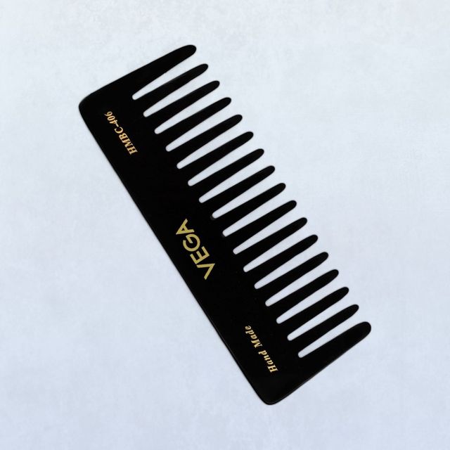 VEGA Shampoo Hair Comb - Large Hmbc-406 | Black