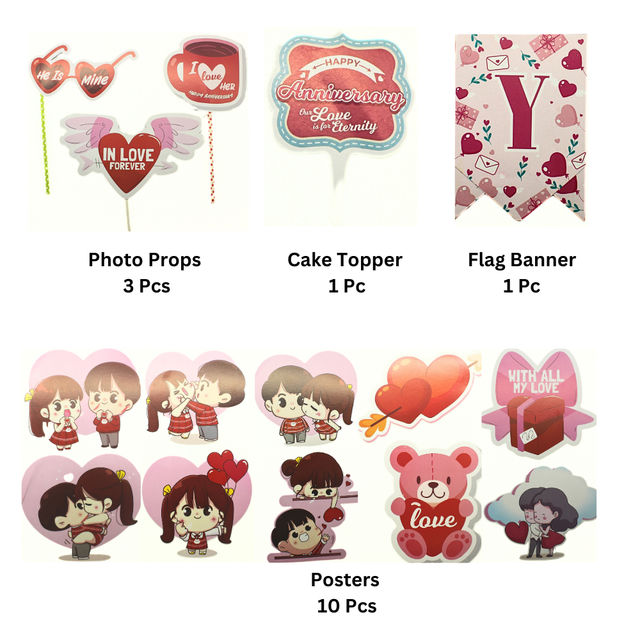 Let's Vybe Anniversary Decoration Kit