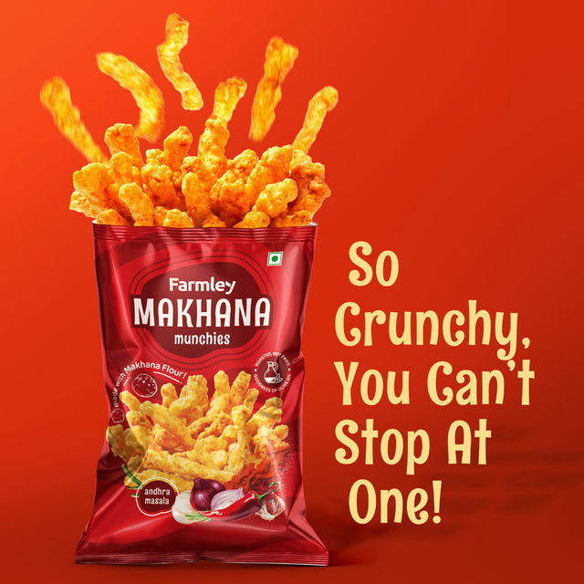 Farmley Makhana Munchies - Andhra Masala