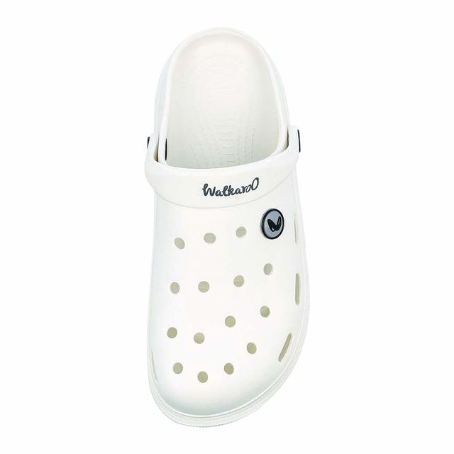 Walkaroo Men's Clogs - WC4843 White UK10