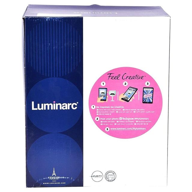 Luminarc Decorated Mug Caffeine Design 320 Ml