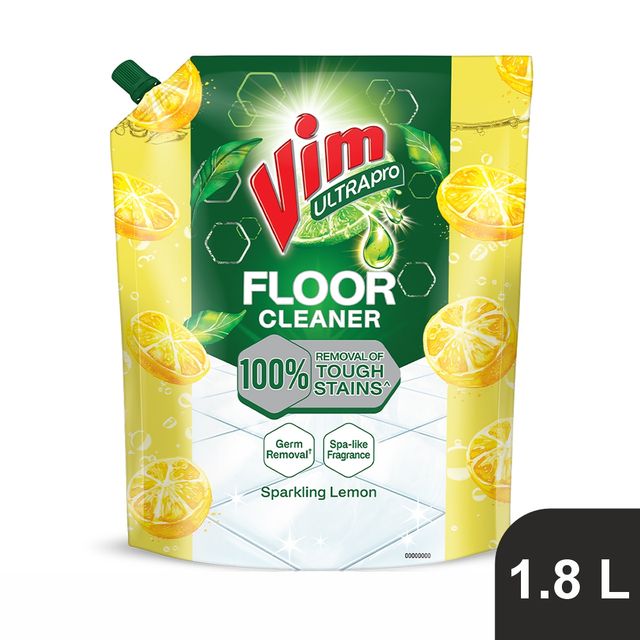 Vim Ultrapro Floor Cleaner Lemon Pouch