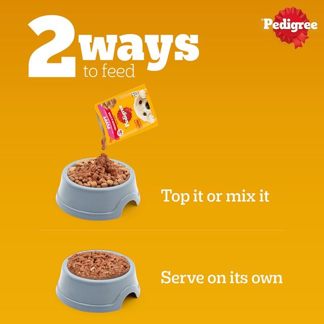 Pedigree Puppy Chicken & Liver Chunks In Gravy Wet Dog Food