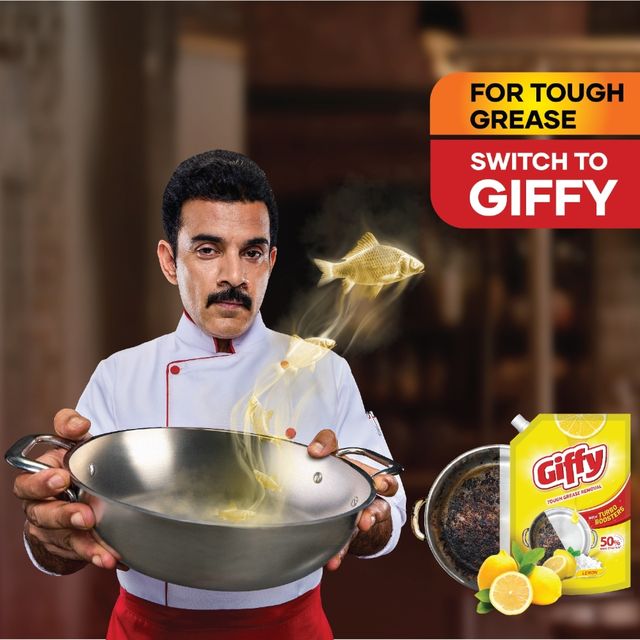 Giffy Active Salt and Lemon Liquid Dish Wash Gel