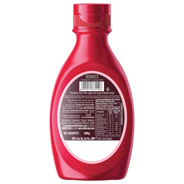 Hershey's Strawberry Syrup