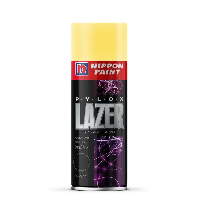 Nippon Pylox Spray Paint  | Sparkle Gold | Fast-Drying & High Gloss