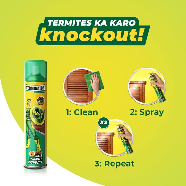 Terminator Wood Preservative Termite Killer Spray