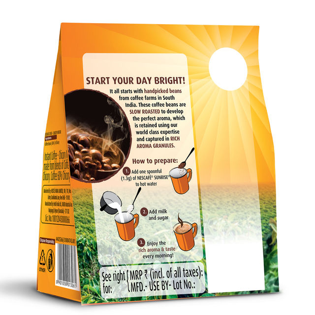 Nescafe Sunrise Coffee-Chicory Mix Classic Instant Coffee