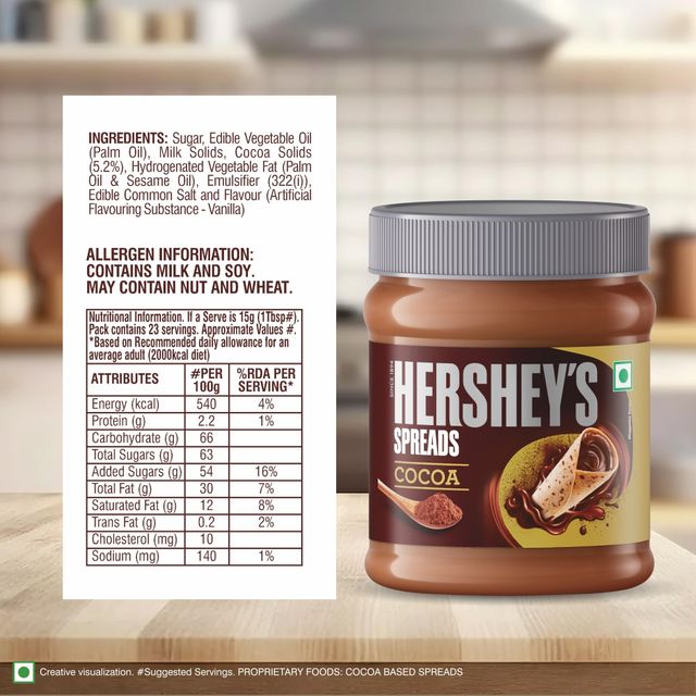 Hershey's Spread - Cocoa Jar 150 g Combo