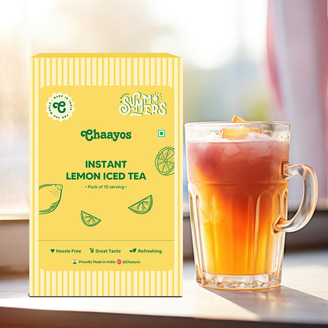 Chaayos Refreshing Welcome Drink Lemon Iced Tea