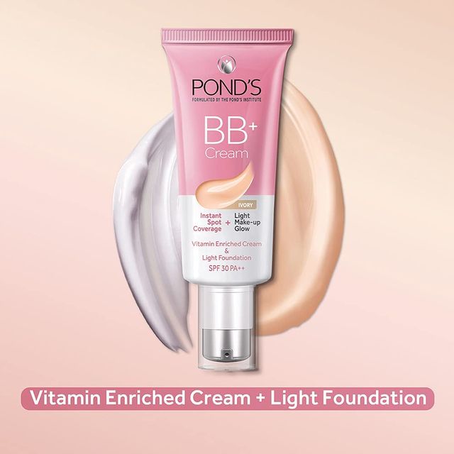 Pond's Bb+ Cream Instant Spot Coverage + Light Make-Up Glow Natural