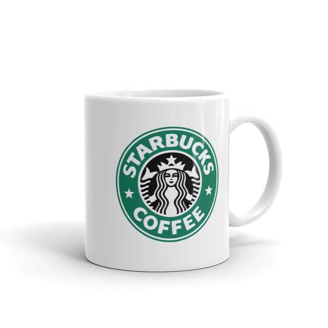 Buy Kooltech Ceramic Printed White Coffee Mug - White, 325 Ml/11Oz at ...