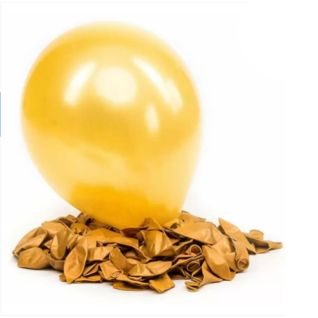 Let's Vybe Balloon Golden