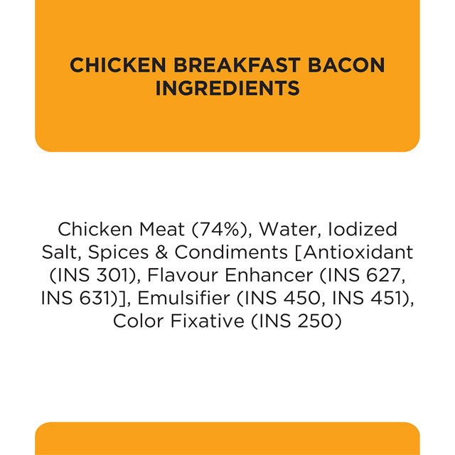 Prasuma Chicken Breakfast Bacon