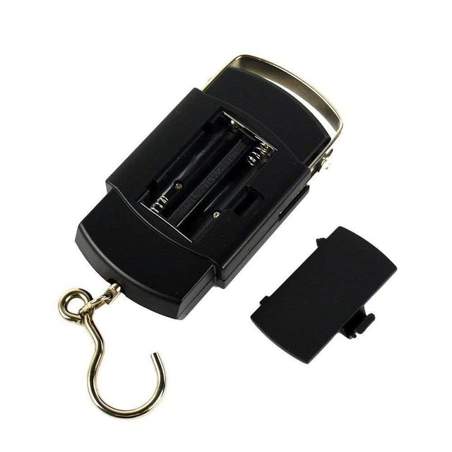 Desidiya Portable Electronic Hook Type Weighing Scale (Black)